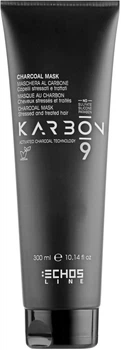 Маска для волосся з активованим вугіллям Echosline Karbon 9 Charcoal Mask 300ml (861627-788320-2)