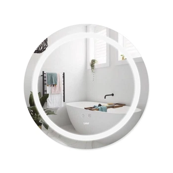 Зеркало Lidz Aria с LED подсветкой Touch антизапотеванием для ванной комнаты регулировка яркости (600510)