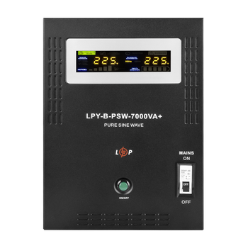 ИБП LogicPower LPY-B-PSW-7000VA+(5000Вт) 10A/20A с правильной синусоидой 48В