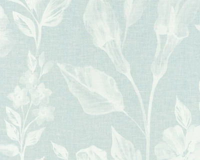 Виниловые обои на флизелиновой основе A.S.Creation Linen Style 36636-2 Бирюзовый