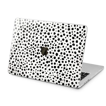 Чехол пластиковый для Apple MacBook Air 13 M2 M3 M4 M5 2022-2026 (Леопардовый узор, абстракция) A2681/A3113/A3240/A3449 макбук эйр 13.6" аир