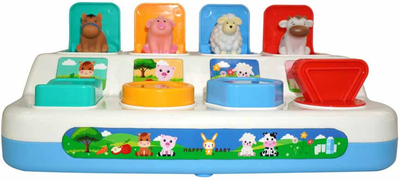 Набір Happy Baby Pop Up Farm Animals 502238 (5713428023647)