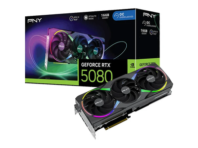 Відеокарта PNY GeForce RTX 5080 ARGB EPIC-X RGB OC Triple Fan (VCG508016TFXXPB1-O)
