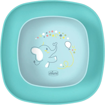 Набір тарілок Chicco Dish Set 12м+ 2 шт Блакитний (16002.25)