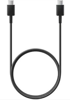 Кабель Universal для Samsung EP-DN767 Type-C- Type-C 3A 25 Вт 1.8 м поддержка Fast Charging для Galaxy Note S20/S21/S22/S23/S24 Черный