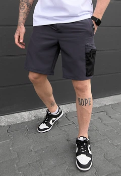 Шорти Staff cargo sit dark gray S