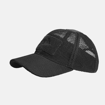 Бейсболка тактична з сіткою Helikon-Tex BBC Mesh Cap Black