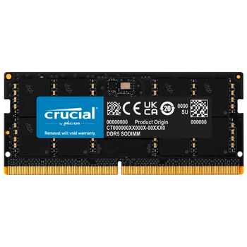 ОЗУ Crucial 8GB DDR5-4800 SO CT8G48C40S5