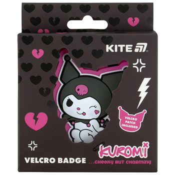 Бейдж на липучці Kite Kuromi HK25-3011-2