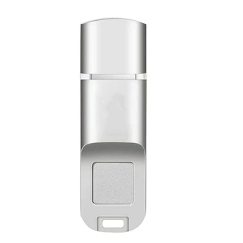 Флешка BauTech USB 3.0 64GB с защитой по отпечатку пальца Серебристый (1015-659-00)