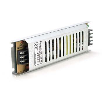 Импульсный БП 12V 8.33A 100W компактный источник питания перфорированный корпус SLIM