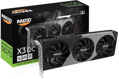 Видеокарта Inno3D GeForce RTX 5070 X3 OC (N50703-12D7X-195064L)