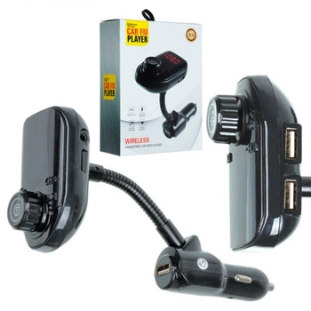 FM модулятор M18 адаптер для автомобиля прикуриватель mp3 проигрыватель USB трансмиттер