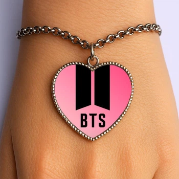 Браслет k pop BTS #006 (серце)