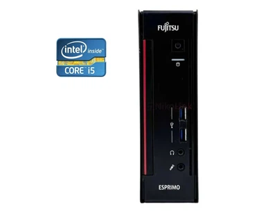 Неттоп Б-класс Fujitsu Esprimo Q556 USFF / Intel Core i5-7400T (4 ядра по 2.4 - 3.0 GHz) / 32 GB DDR4 / 512 GB SSD / Intel HD Graphics 530 б/у
