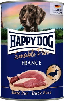 Влажный корм для взрослых собак всех пород Happy Dog Sensible Pure с уткой 800 г (02747 / 4001967062113)