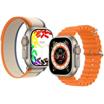 Смарт годинник JW10 ULTRA 3 з 2 ремінці Smart Watch з українським меню（Помаранчевий ）