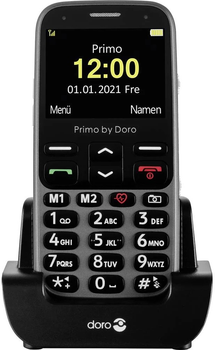 Мобільний телефон Doro Primo 368 Graphite (4260117674433)