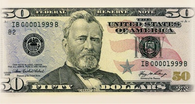 Конверт для грошей Експрес Удачі 50 доларів (KNV-01005U)