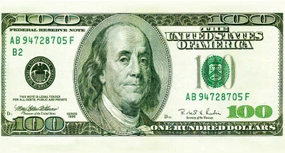 Конверт для грошей Експрес Удачі 100 доларів (KNV-00999U)