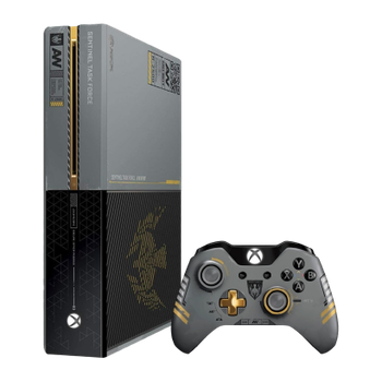 Набор Консоль Microsoft Xbox One Call Of Duty: Advanced Limited Edition 1TB Black Grey Б/У + Геймпад Беспроводной Call Of Duty: Advanced Warfare Version 2 Dark Grey