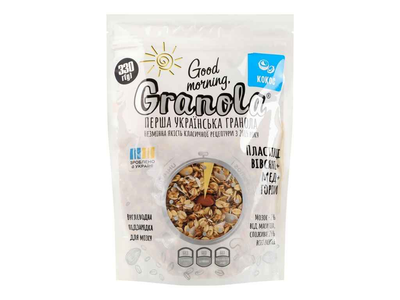 Гранола GOOD MORNING, GRANOLA 330г з кокосом