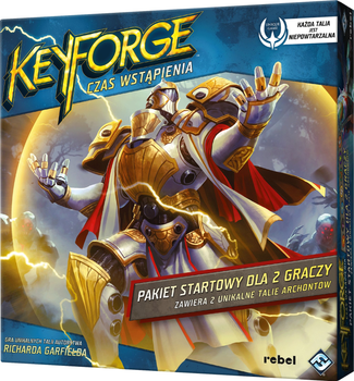 Gra planszowa Rebel Keyforge Pakiet startowy Czas Wstąpienia (edycja polska) (5902650613430)