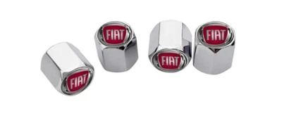 Ковпачки на ніпель золотник Fiat Сріблястий