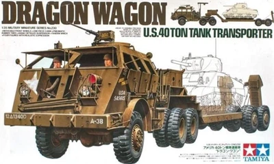 Збірна модель 1/35 Американський танковий транспортер Dragon Wagon Tamiya 35230