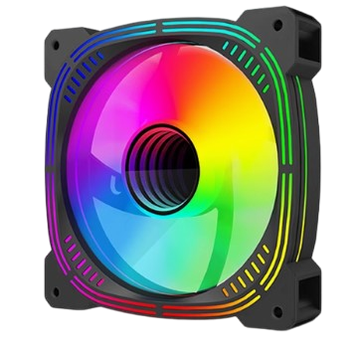 Вентилятор UPSIREN Prism II Black ARGB Black 120 mm (Prism II Black ARGB)