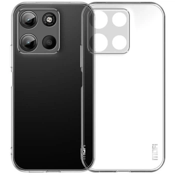 Силиконовый (TPU) чехол MOFI Thin Guard для Motorola Moto G15 - Transparent
