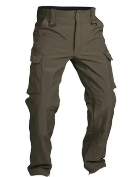 Штани Mil-Tec Softshell Explorer зимові водонепроникні Olive Розмір Л 11360001
