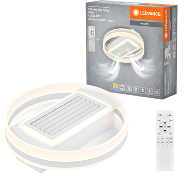 Світильник з вентилятором LEDVANCE FAN RING 55W 4200Lm 3000K-6500K DIM (4099854397691)