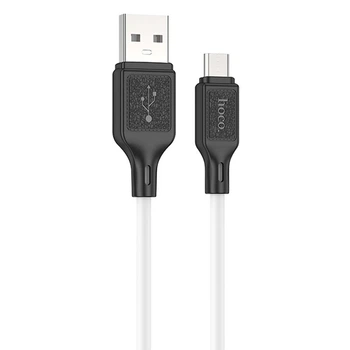 Кабель Micro USB для зарядки телефона, смартфона / зарядный шнур провод микро Юсб для передачи данных 1м E2