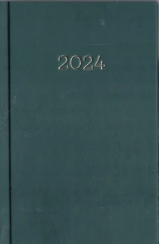 Щоденник датований 2024 Monochrome А6 зелений 4823078995476