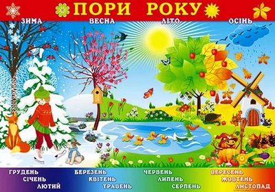 Плакат-П-229 Пори року 480х676 2939850469485