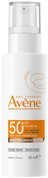 Fluid z filtrem przeciwsłonecznym do twarzy Avene Anti-Stain SPF 50 40 ml (3282770397451)