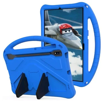 Детский чехол New Kids Case на планшет Samsung Galaxy Tab S10 Ultra (14.6") / синий