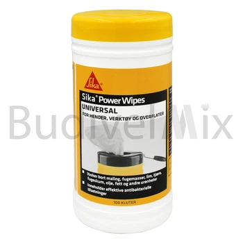 Серветки для очищення рук та інструменту Sika Power Wipes 100 шт