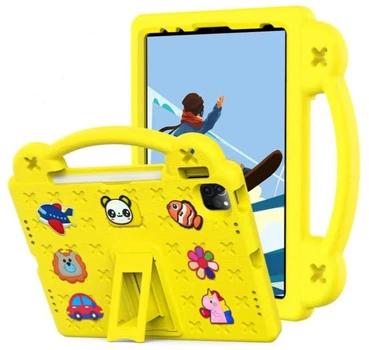 Детский чехол Junior Case Tablet на POCO Pad X1 (11.2") / желтый
