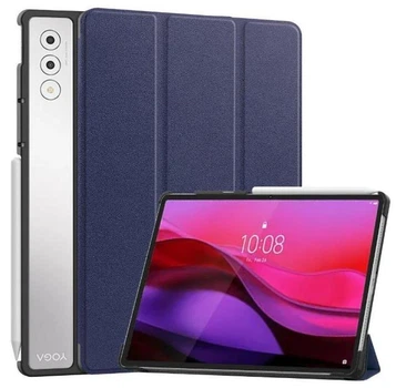 Чехол Smart Case на Lenovo Yoga Tab Plus (12.7") / чехол для планшета с функцией подставки / (синий)