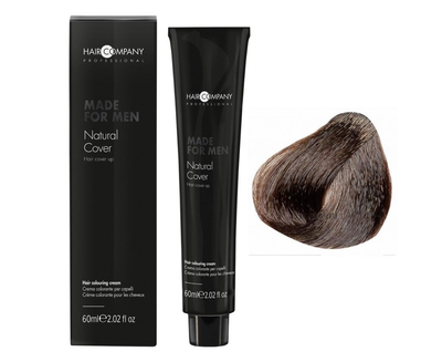Стійка крем-фарба для волосся чоловіча Hair Company Made For Men Natural Cover 6 темний блонд 60 мл