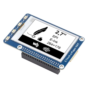 Дисплей Waveshare E-Paper 2,7” HAT (264×176 / E-Ink / B-W)