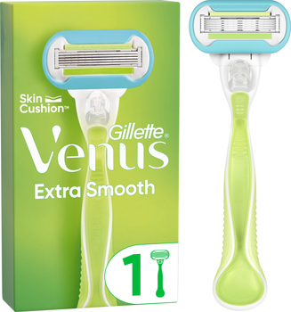 Станок для гоління жіночий (Бритва) Venus Extra Smooth з 1 змінним картриджем (7702018323012)