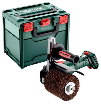 Аккумуляторная щеточная шлифмашина Metabo SVB 18 LTX BL 200 в MetaBox 340, без акб и з/у (601766840)