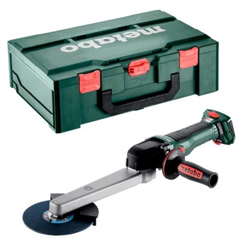 Аккумуляторная шлифмашина для угловых сварочных швов Metabo KNSVB 18 LTX BL 150 у MetaBox 185 XL, без акб и з/у (601765840)