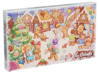 Набор кубиков Advent Dice Calendar 2025 Dice Set, Q-Workshop, ADC105