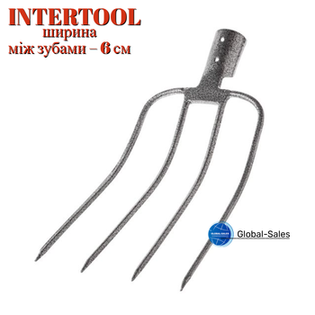 Вилы Intertool 0.75 кг молотковые (FT-2008)