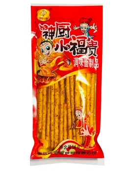 Латяо острые и хрустящие соевые пикантные полоски Latiao Red Mini Straw