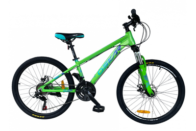 Велосипед OSKAR 24" CYBER рама 11" алюминий green